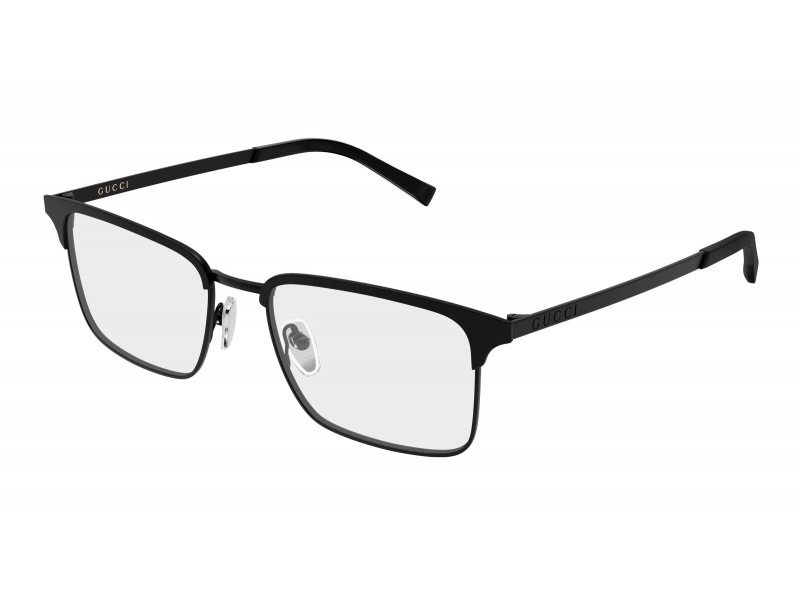 Gucci GG2136O 006 fekete szemüveg — elölnézet