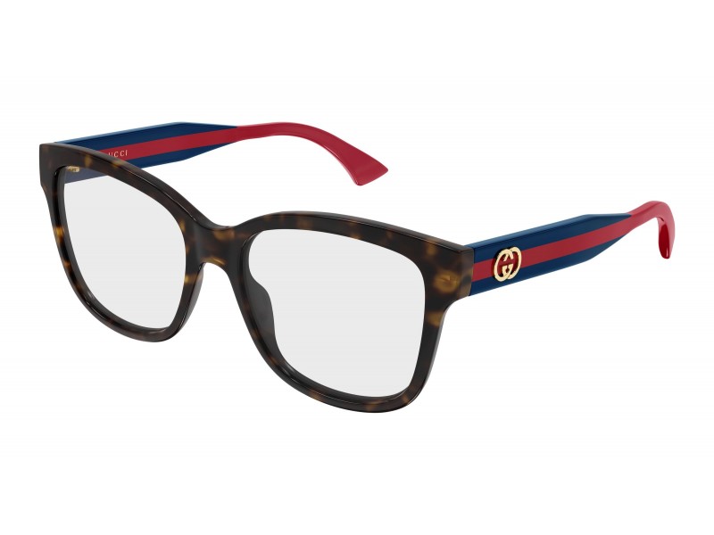 Gucci GG0038ONN 003 Havana szemüveg - demo lencse