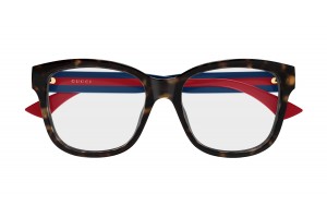 Gucci GG0038ONN 003 Havana szemüveg - demo lencse
