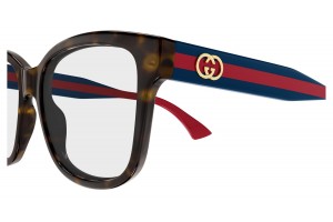 Gucci GG0038ONN 003 Havana szemüveg - demo lencse