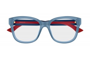 Gucci GG0038ONN 004 kék demo lencsés szemüveg