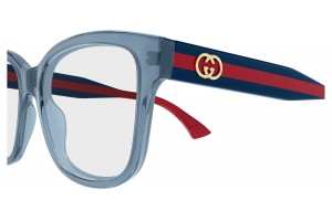 Gucci GG0038ONN 004 kék demo lencsés szemüveg