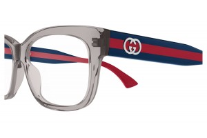 Gucci GG0278ON 014 szürke demo lencsés szemüveg