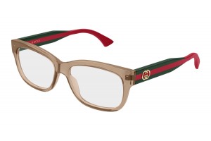 Gucci GG0278ON 015 barna demo szemüveg - elölnézet