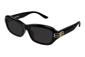 Balenciaga BB0471SK 001 napszemüveg fekete-szürke