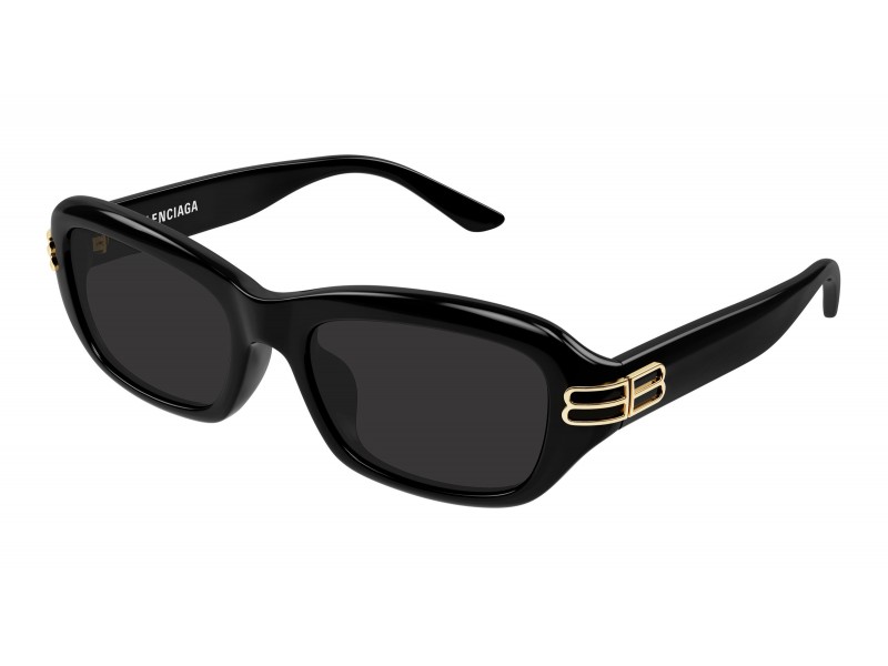 Balenciaga BB0471SK 001 napszemüveg fekete-szürke