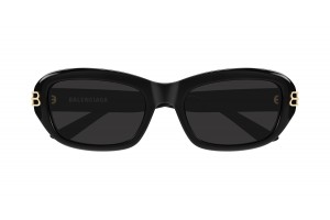 Balenciaga BB0471SK 001 napszemüveg fekete-szürke