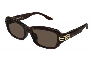 Balenciaga BB0471SK 002 HAVANA BROWN napszemüveg