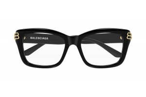 Balenciaga BB0472O 001 fekete szemüveg (demo lencse)