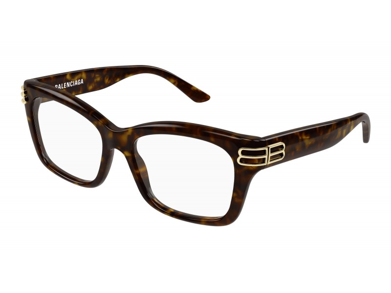 Balenciaga BB0472O 002 HAVANA demo lencse