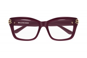 Balenciaga BB0472O 004 Burgundy szemüveg - demo lencse