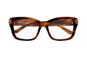 Balenciaga BB0472O 005 barna demo lencsés szemüveg