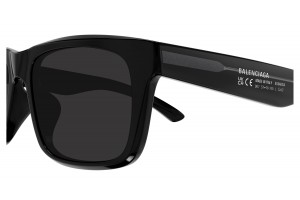 Balenciaga BB0469SA 001 - fekete-szürke napszemüveg