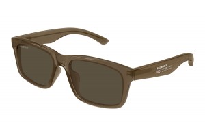 Balenciaga BB0469SA 003 BROWN BROWN napszemüveg