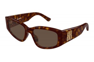 Balenciaga BB0475S 002 HAVANA BROWN - termékkép