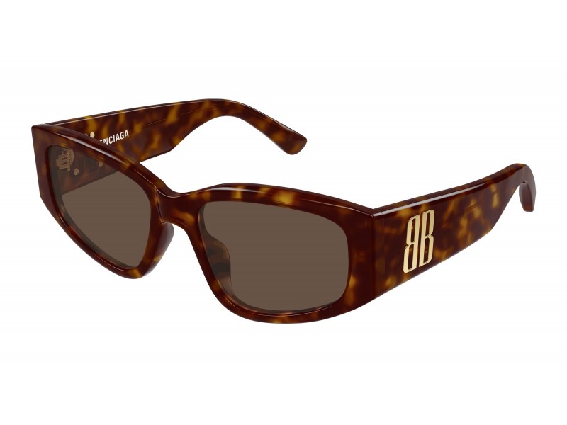 Balenciaga BB0475S 002 HAVANA BROWN - termékkép