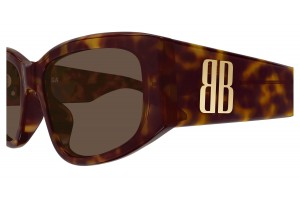 Balenciaga BB0475S 002 HAVANA BROWN - termékkép