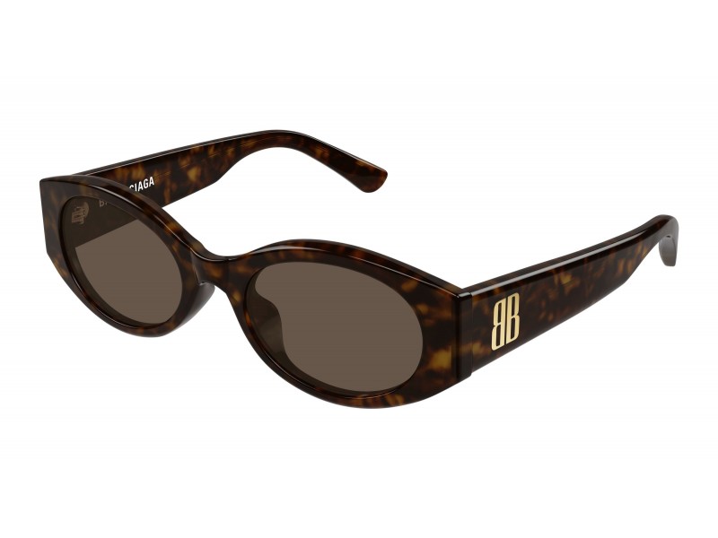 Balenciaga BB0477SA 002 Havana Brown napszemüveg