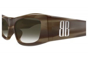 Balenciaga BB0478S 003 – barna gradient napszemüveg