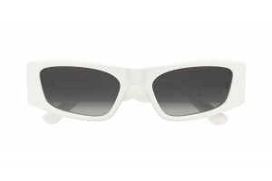 Balenciaga BB0478S 004 fehér-szürke napszemüveg