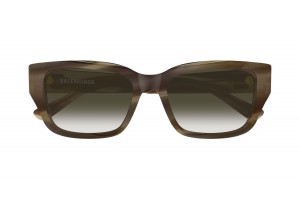 Balenciaga BB0480SK 003 barna degradált napszemüveg