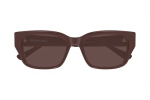 Balenciaga BB0480SK 004 bordó-barna napszemüveg