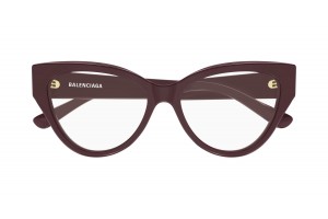 Balenciaga BB0482O 003 burgundy szemüveg - demo lencse