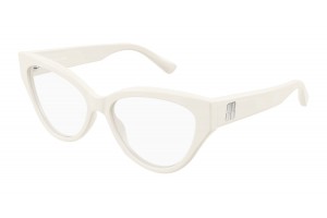 Balenciaga BB0482O 004 WHITE DEMO LENS szemüveg