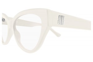 Balenciaga BB0482O 004 fehér szemüveg (demo lencse)