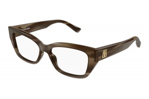 Balenciaga BB0483O 004 BROWN DEMO LENS szemüveg