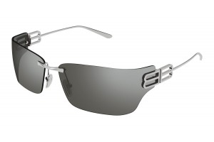 Balenciaga BB0485SA 003 RUTHENIUM SILVER FLASH napszemüveg