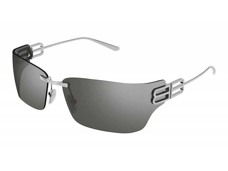 Balenciaga BB0485SA 003 Ruthenium ezüst napszemüveg