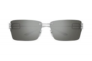 Balenciaga BB0485SA 003 Ruthenium ezüst napszemüveg