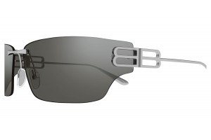 Balenciaga BB0485SA 003 Ruthenium ezüst napszemüveg