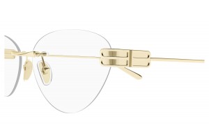 Balenciaga BB0489O 004 arany demo lencse
