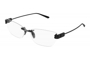 Balenciaga BB0490O 002 BLACK DEMO LENS szemüveg