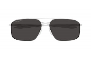 Balenciaga BB0492S 001 ezüst-szürke napszemüveg