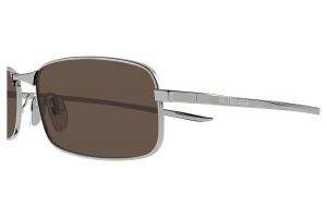 Balenciaga BB0493S 002 RUTHENIUM BROWN napszemüveg