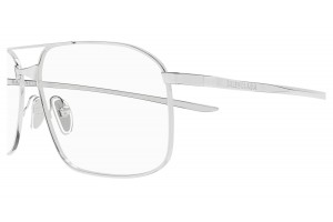 Balenciaga BB0495O 001 ezüst szemüveg - demo lencse