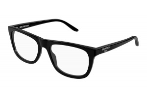 Balenciaga BB0498O 001 BLACK DEMO LENS szemüveg