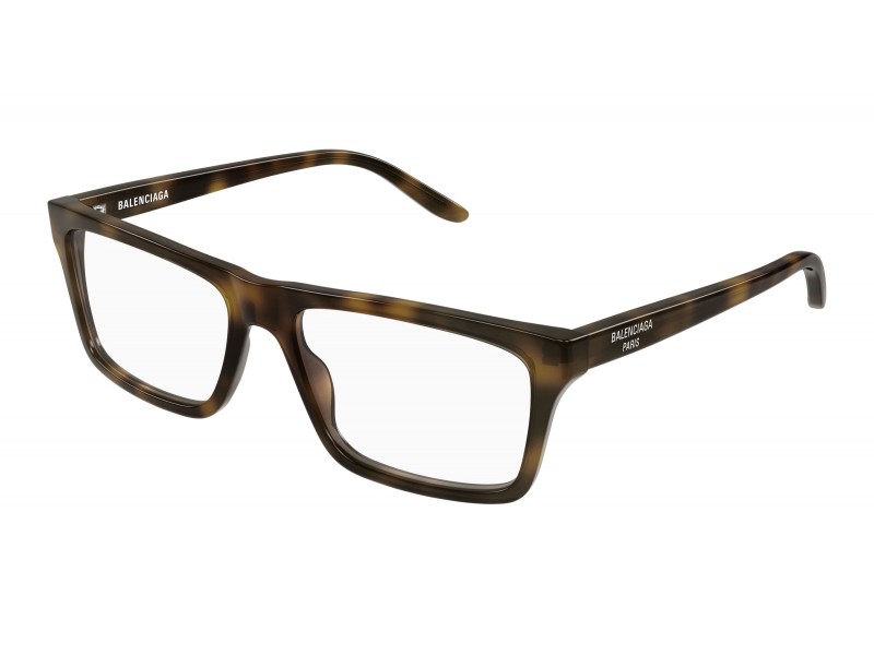 Balenciaga BB0499O 003 HAVANA demo lencsés szemüveg