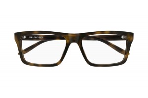 Balenciaga BB0499O 003 HAVANA demo lencsés szemüveg