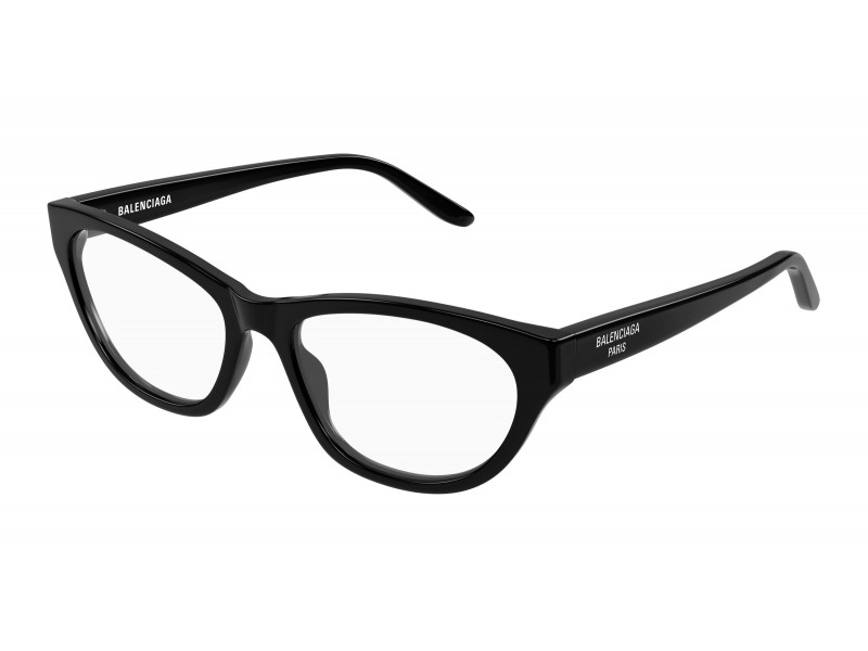 Balenciaga BB0500O 001 fekete demo lencsés szemüveg