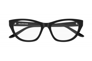 Balenciaga BB0500O 001 fekete demo lencsés szemüveg