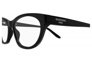 Balenciaga BB0500O 001 fekete demo lencsés szemüveg