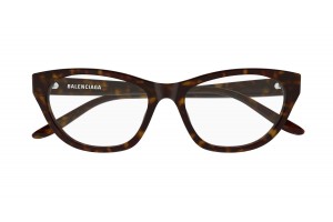 Balenciaga BB0500O 002 HAVANA - demo lencsés szemüveg