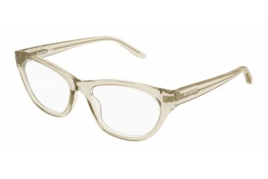 Balenciaga BB0500O 005 bézs szemüveg - demo lencse