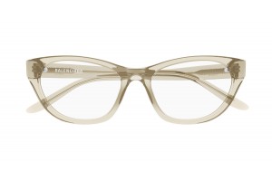 Balenciaga BB0500O 005 bézs szemüveg - demo lencse