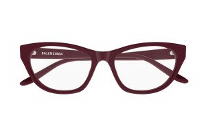 Balenciaga BB0500O 006 bordó (Burgundy) demo lencse