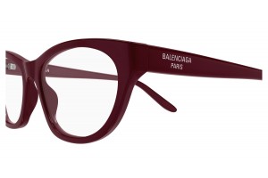 Balenciaga BB0500O 006 bordó (Burgundy) demo lencse